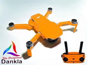 DJI MAVIC MINI - SKIN - NEON ORANGE - / Folie / Decal / Wrap / Drohne / Zubehör - Bild 1 von 9