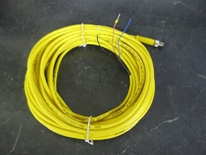 Juego de cables Turck Picofast PSG 3M-10 M8 macho a extremo de corte amarillo, 3 conductores 10M, PVC - Imagen 1 de 4