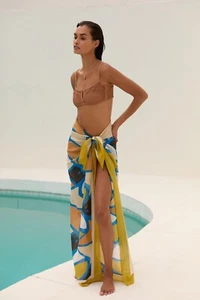 NWT Anthropologie SoleilSoleil Abstract Sarong - Picture 1 of 3