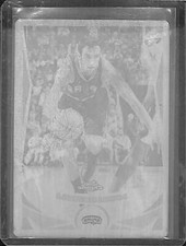 2004-05 Topps Chrome Black Printing Plate #60 Manu Ginobili No 1 of 1