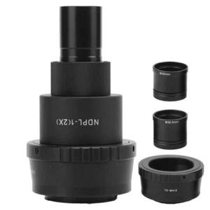 1PC DSLR/SLR 2X Camera Lens Aapter C-Mount Nikon/Canon EOS for Microscope - Picture 1 of 20