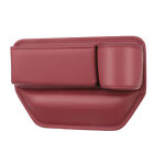Car Seat Gap Filler Storage Box Cup Holder Pocket Organizer Bag Decor PU Leather