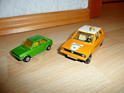 Corgi Volkswagen Polo ADAC 1/36 aus den 1970er Jahren, Corgi Junior VW Polo grün - Bild 1 von 4