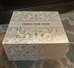  Medium Christian Dior Holiday Gold Gift Box + Pillow + Free Shipping