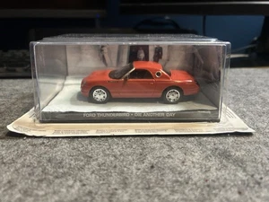 JAMES BOND 007 FORD THUNDERBIRD DIE ANOTHER DAY BOXED - Picture 1 of 5