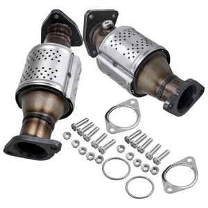 Front LH & RH Manifold Catalytic Converter For Frontier Pathfinder Xterra 05-12 - Picture 1 of 20