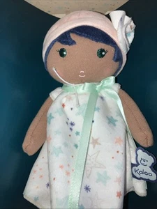 Kaloo Tendresse Puppe Medium weiches Plüschtier Puppe Security süß schwarz neu in Verpackung braun - Bild 1 von 8