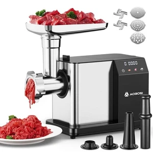 Aaobosi 3000W Electric Meat Grinder / Mincer / Sausage Maker With LCD Display - Picture 1 of 4