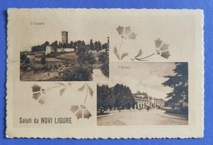 1951 saluti da Novi Ligure (Alessandria) - vedutine - Bild 1 von 2