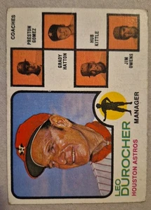 1973 Topps - High Number Leo Durocher, Grady Hatton, Jim Owens #624 (RC) - Picture 1 of 2