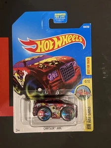 Mattel Hot Wheels Chrysler 300C 4/10 Black HW Art Car - Picture 1 of 1