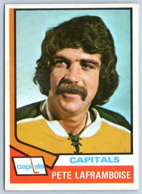 PETE LAFRAMBOISE 1974-75 O-PEE-CHEE 74-75 #166 NRMINT+           70806 - Image 1 of 2