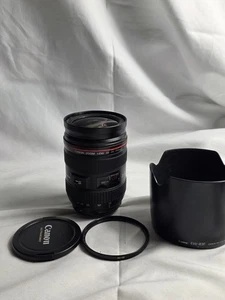Canon EF 24-70mm f/2.8L USM obiettivo zoom come nuovo con cappuccio e filtro UV  - Foto 1 di 5