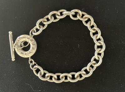 Tiffany & Co. Plata de Ley 925 Cadena Palanca Dije Pulsera! Foto 1 de 4