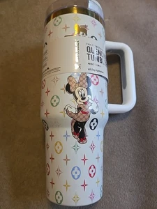 Stanley Quencher H2.0 Tumbler with Handle & Straw 40 oz  White New No Box - Picture 1 of 5