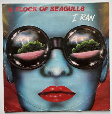 A Flock Of Seagulls : I Ran UK 1982 12" black vinyl single VG/VG A3/B2 Misprint - Image 1 of 4