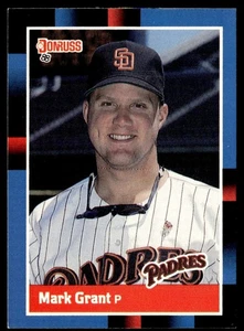1988 Donruss Mark Grant San Diego Padres #511 - Picture 1 of 2