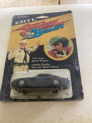 Vintage 1980 Ertl Smokey And The Bandit 1/64 Firebird in package. - Image 1 of 3