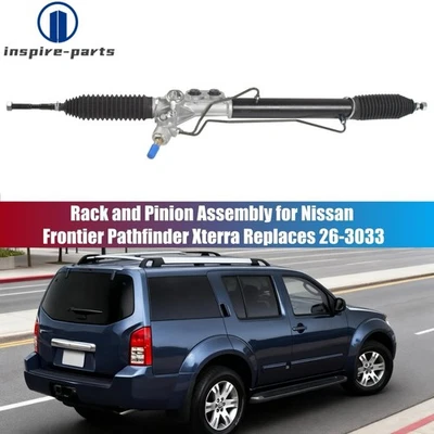 Rack and Pinion Assembly for Nissan Frontier Pathfinder Xterra Replaces 26-3033 - Image 1 of 4