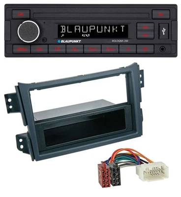 Blaupunkt MP3 AUX USB 1DIN Autoradio für Opel Agila B 2008-2014 Suzuki Splash - Bild 1 von 4