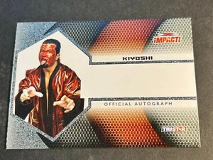 2009 TNA Tristar Impact MISSING AUTOGRAPH SILVER PROOF Kiyoshi #36 - Picture 1 of 2
