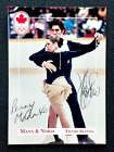Penny Mann / Carlos Noria Authentic Autograph 1992 Canada Winter Olympics  29105
