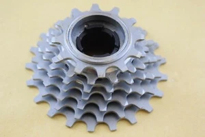 Ruota libera Suntour 12-21 inglese bsa 7 velocità vintage acciaio argento GIAPPONE NOS - Foto 1 di 9