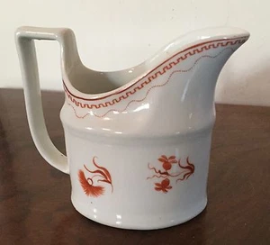 Antique 19th c. English Coalport New Hall Porcelain Creamer Cream Jug Pitcher - Picture 1 of 12
