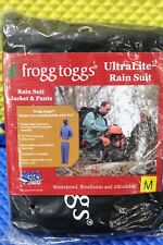 Frogg Toggs Men's Ultra Lite Rain Suit, Blue, Small