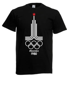 Herren T-Shirt Moskau Olympia - Picture 1 of 10