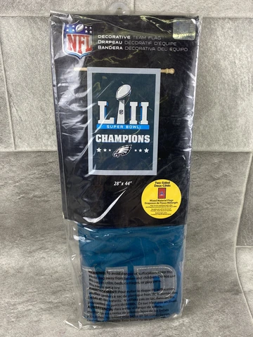 Philadelphia Eagles Super Bowl LVII Champions Vertical Flag 28” x 44” Cover