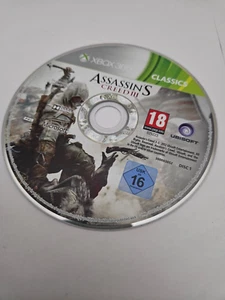 Xbox 360 Spiel Assassins Creed 3 III - Nur Disc - Bild 1 von 1