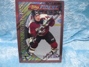 1996 Topps Finest Hockey Card #181 Theoren Fleury
