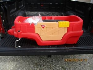 TODAY'S KIDS PLASTIC WAGON NEW NEVER ASSEMBLED OUT OF BOX PULL BEHIND RED