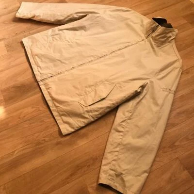 Burberry London Abrigo INVIERNO Chaqueta Algodón Abrigo Reversible MARRÓN Hombre Talla L Foto 1 de 4