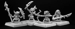 4 x GUERRIER GOBELIN - PATHFINDER REAPER miniature jdr rpg goblin warriors 60006 - Imagen 1 de 1