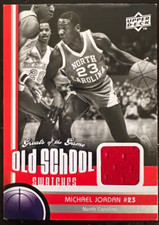 Michael Jordan 2009-10 Upper Deck Greats of the Game Old School Swatch GU #OS-9