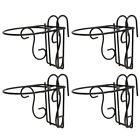 4pcs Wall Mounted Plant Rings for Flower Pot Holder-EQ