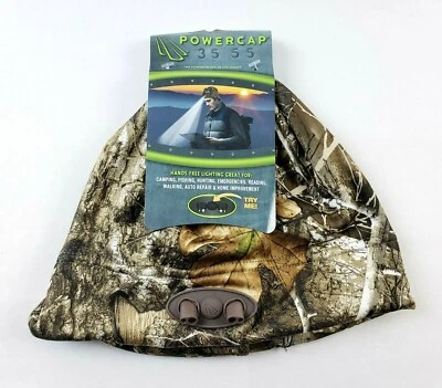 Panther Vision POWERCAP LED Headlamp Beanie 35/55 - RealTree Edge Camo