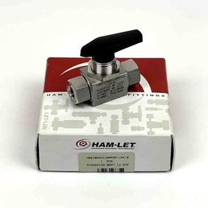 HAM-LET Kugelhahn Edelstahl H6810SSN1/8RPSS-L54.8, 207 Bar 2x IG 1/8" unused/OVP - Bild 1 von 6