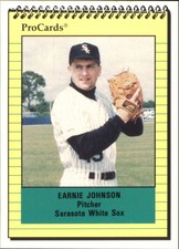 1991 Sarasota White Sox ProCards #1108 Earnie Johnson