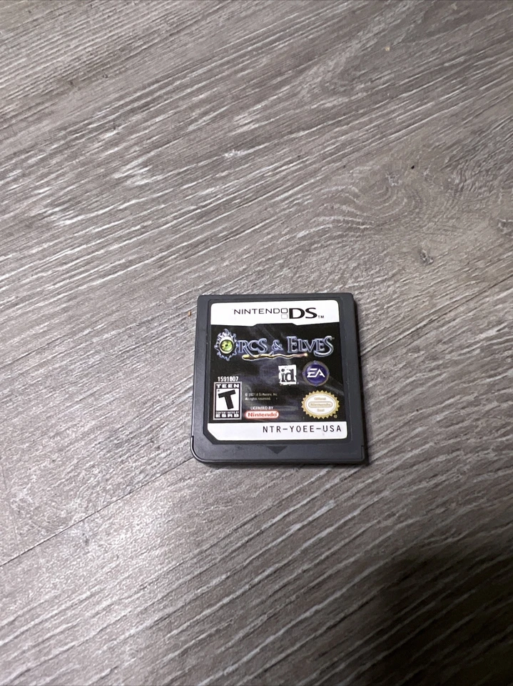 Orcs & Elves Nintendo DS Lite DSi XL 3DS 2DS Juego Auténtico Probado/Funcionando EE. UU. Foto 1 de 1