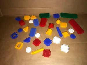 Vintage Original Playskool Stickle Bricks Bundle, Job Lot - Very Good Condition - Picture 1 of 2