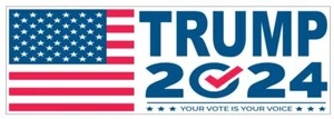 Trump 2024 Bumper Sticker D7287 - Picture 1 of 1