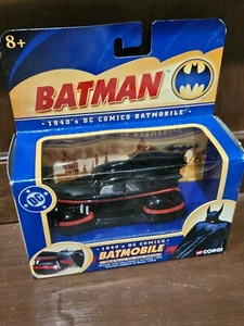 Coche "Batmobile" Corgi 77309 Batman (1940 DC Comics) 1:43 Nuevo de Lote Antiguo - Imagen 1 de 2