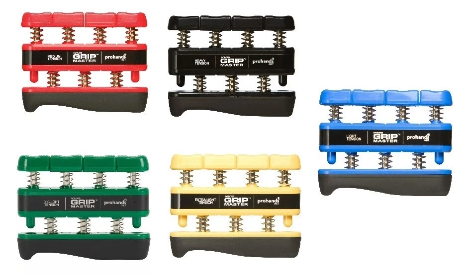 Gripmaster Hand and Finger Exerciser - Choose from 5 grip strengthener levels - Image 1 of 1