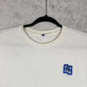 ADER Men Shirt A3 White Logo Short Sleeve Round Neck Regular Fit Tee - Picture 1 of 8