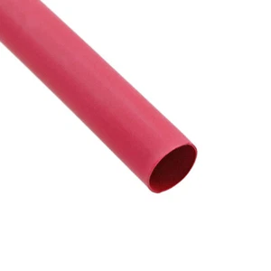 3M MW-500X12-RED 1/2" X 12" 2.5:1 Ratio Semi-Rigid Polyolefin Heat Shrink Tubing - Picture 1 of 1