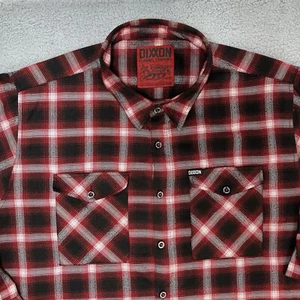Franela roja y negra Dixxon 3xl The Dillinger para hombre rara agotada limitada cómoda - Imagen 1 de 10