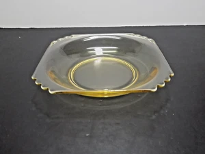 Fostoria Mayfair Topas gelb elegant Depression Glas 7" Suppenschüssel - Bild 1 von 6